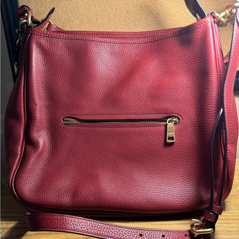 Coach Cary Purse in Cherry
